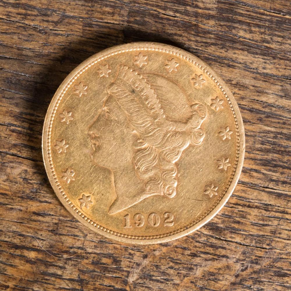 U.S. TWENTY DOLLAR GOLD COINU.S.
