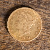 U.S. TWENTY DOLLAR GOLD COINU.