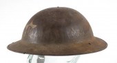 US WW1 M1917 BRODIE HELMETUS W