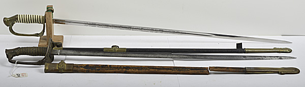 US WWI Era Navy Swords with