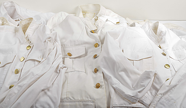 U.S. WWI Navy White Tunics Lot of