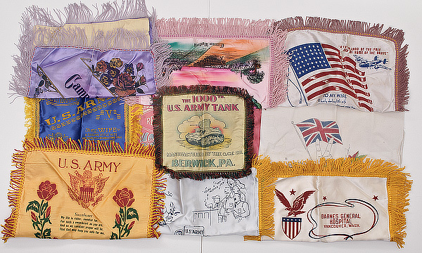 US WWII Homefront Army Pillow