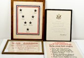 US WWII Homefront Framed Poste