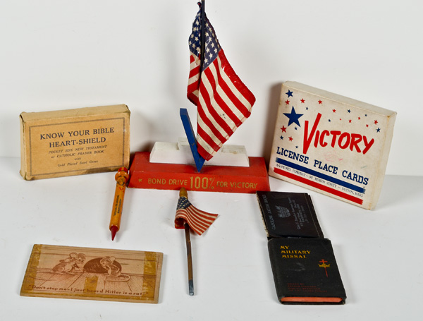 US WWII Homefront Items Lot of