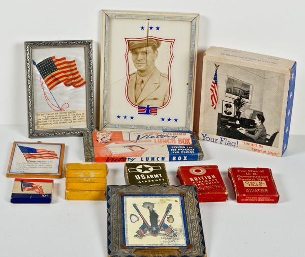 US WWII Homefront Items Lot of