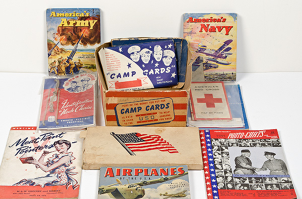 US WWII Homefront Items Lot of