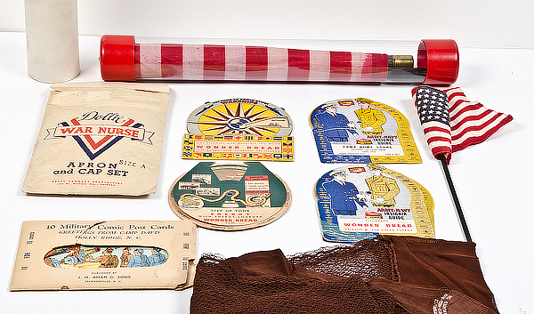 US WWII Homefront Items Lot of