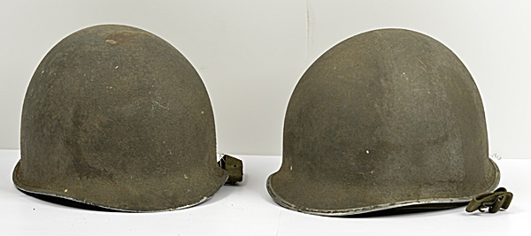 U.S. WWII M-1 Fixed Bale Helmet and