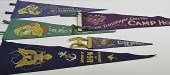 US WWII Military Pennants Lot