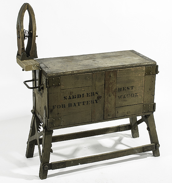 US WWII Saddler's Chest 25"