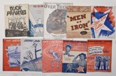 US WWII Sheet Music Assorted T