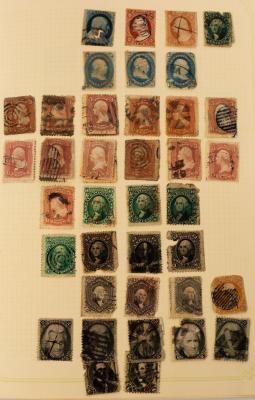 USA: In 2 large albums with mint