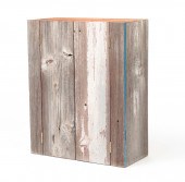 USABLE ART LOGJAM CABINET. Des