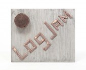 USABLE ART LOGJAM TRADE SIGN.