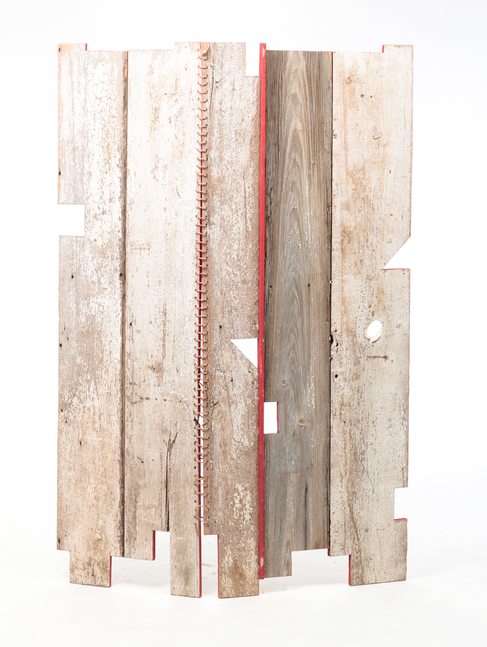 USABLE ART LOGJAM TWO PANEL SCREEN.