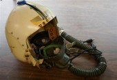 USAF PILOT'S HELMET WITH OXYGE
