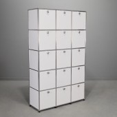 USM-HALLER, 15 DOOR CABINET 20