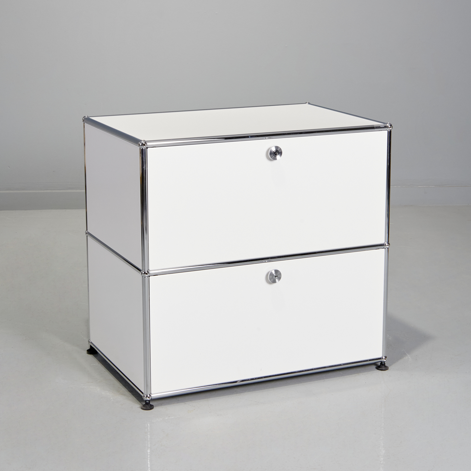 USM-HALLER, 2-DRAWER FILING CABINET