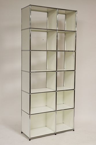 USM HELLER WHITE LACQUER & CHROME