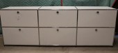 USM HELLER WHITE LACQUER & CHR