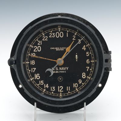 U.S.Navy Chelsea ship Clock Chelsea