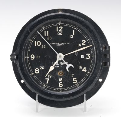 U.S.Navy Chelsea Ships Clock 6"