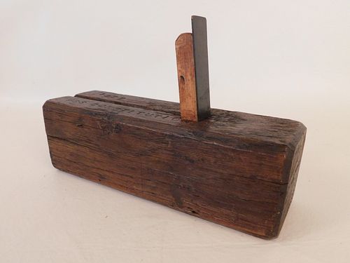 USS CONSTITUTION BLOCK PLANEStamped