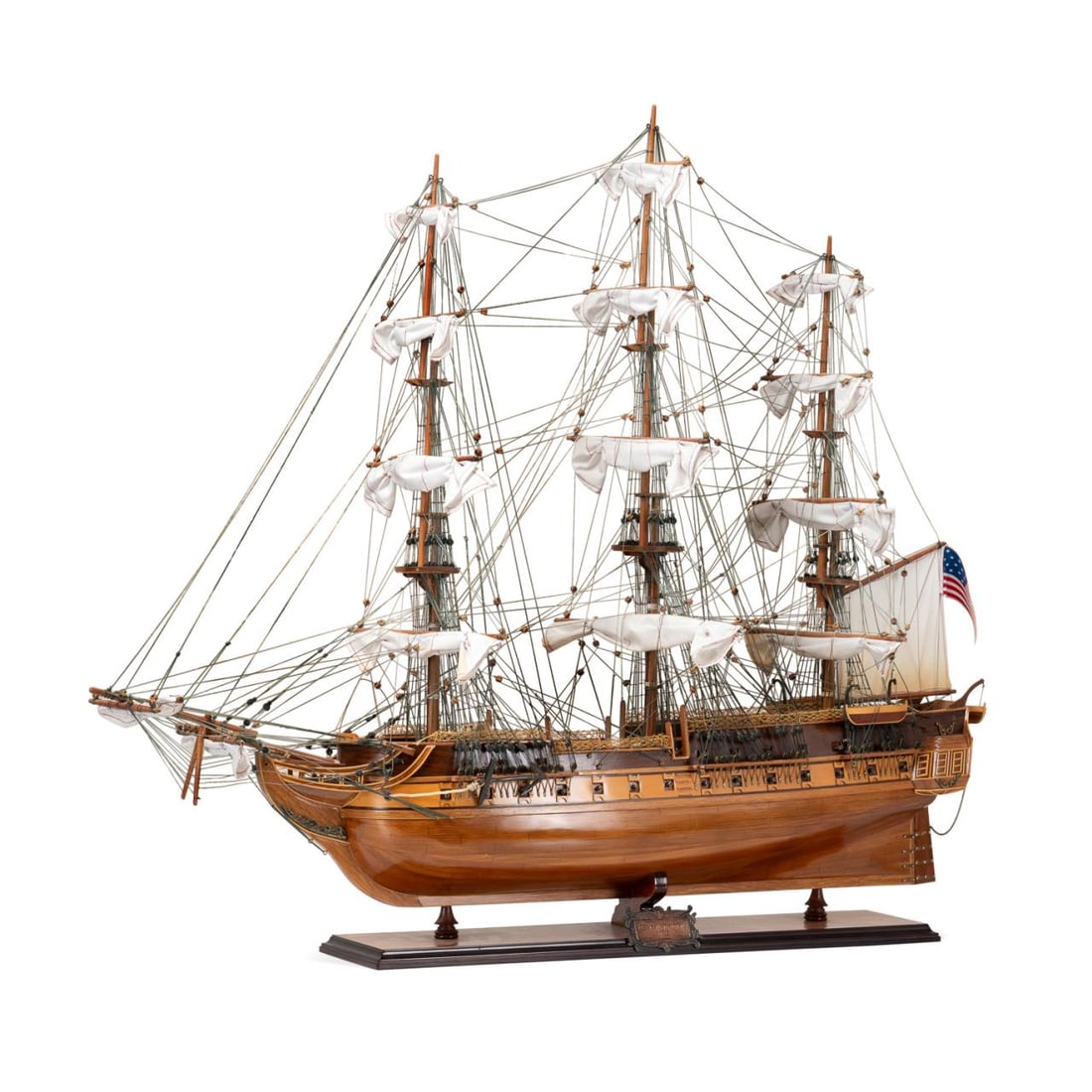 USS CONSTITUTION HAND ASSEMBLED