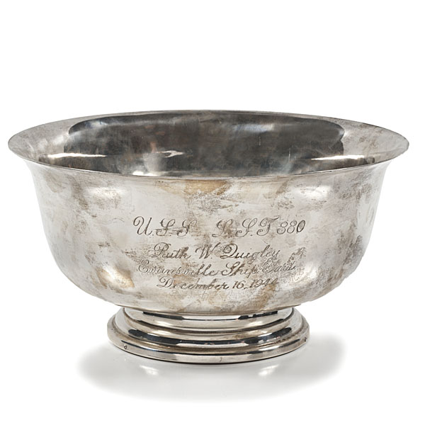 U.S.S. Lake County Sterling Bowl