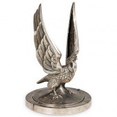 USSR METAL BIRD SCULPTURE FIGU