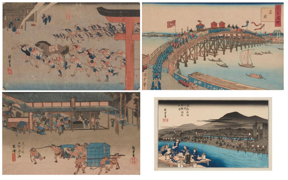 UTAGAWA HIROSHIGE, (1797-1858),