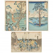 UTAGAWA HIROSHIGE I AND II, (3