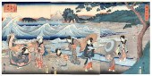 UTAGAWA HIROSHIGE II "DISTANT