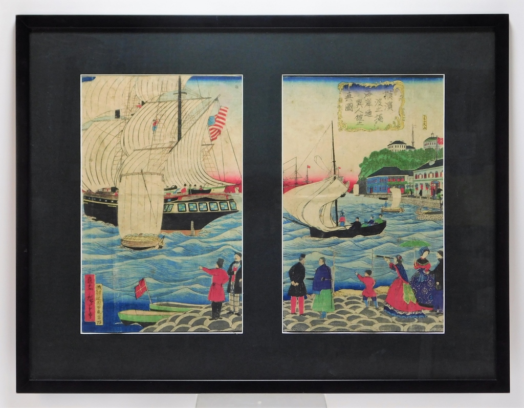 UTAGAWA HIROSHIGE III MARITIME