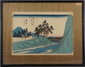 UTAGAWA HIROSHIGE (JAPANESE, 1