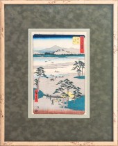 UTAGAWA HIROSHIGE "MITSUKE" WO