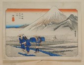 UTAGAWA HIROSHIGE MT. FUJI WOO