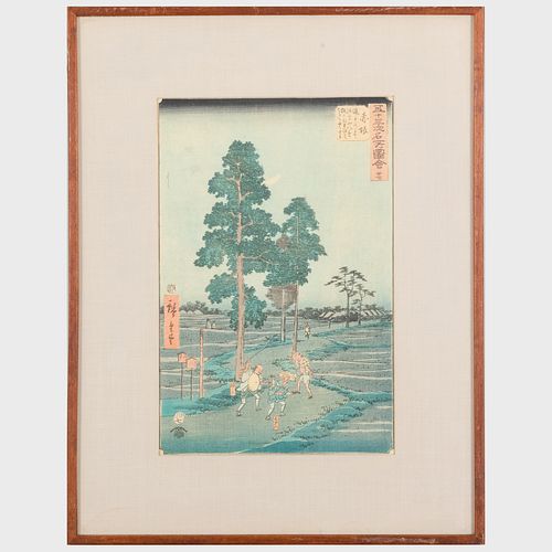 UTAGAWA HIROSHIGE: SCENE FROM THE