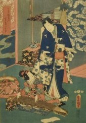 UTAGAWA KUNISADA (1786-1865) W