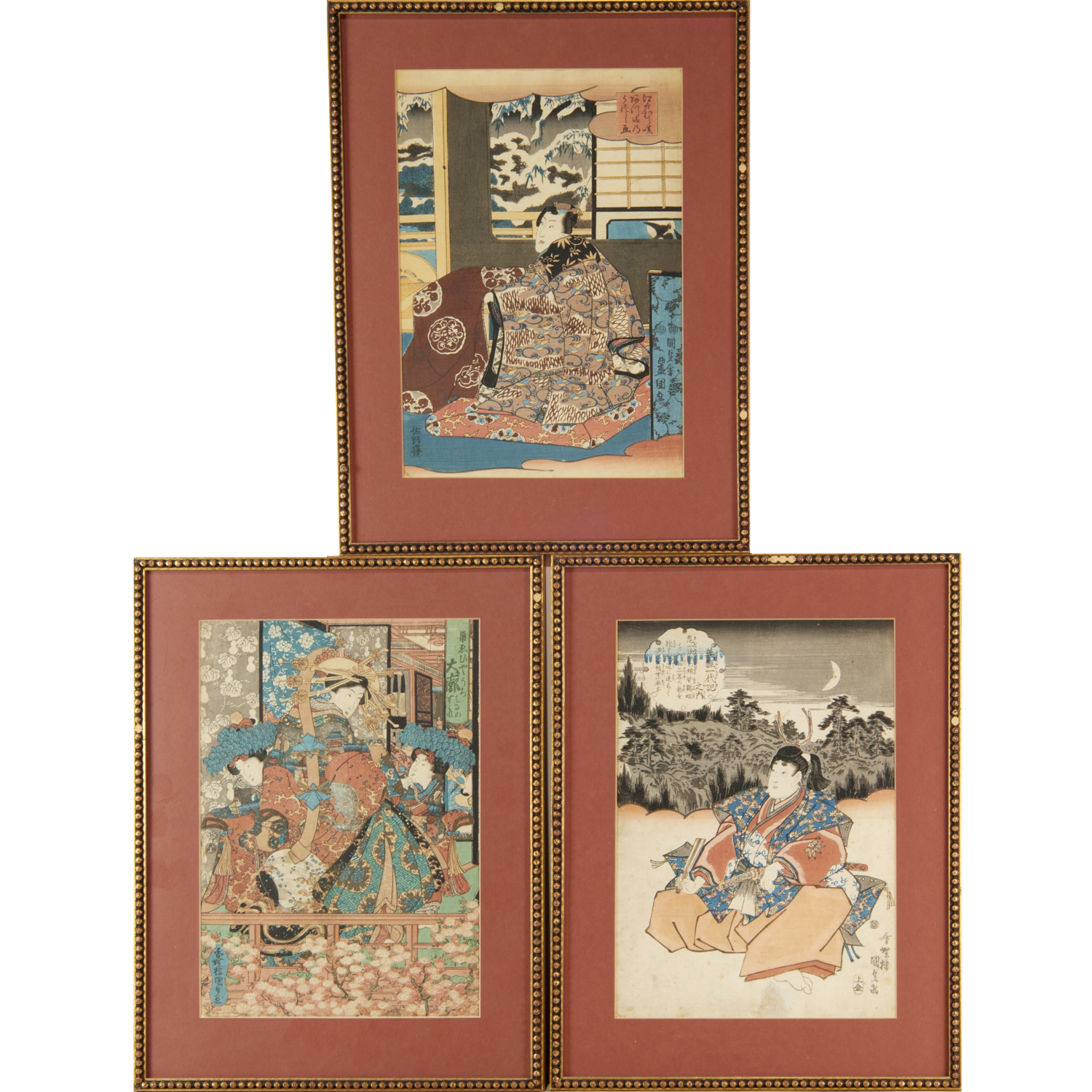UTAGAWA KUNISADA, (3) JAPANESE