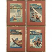 UTAGAWA KUNISADA, (4) JAPANESE