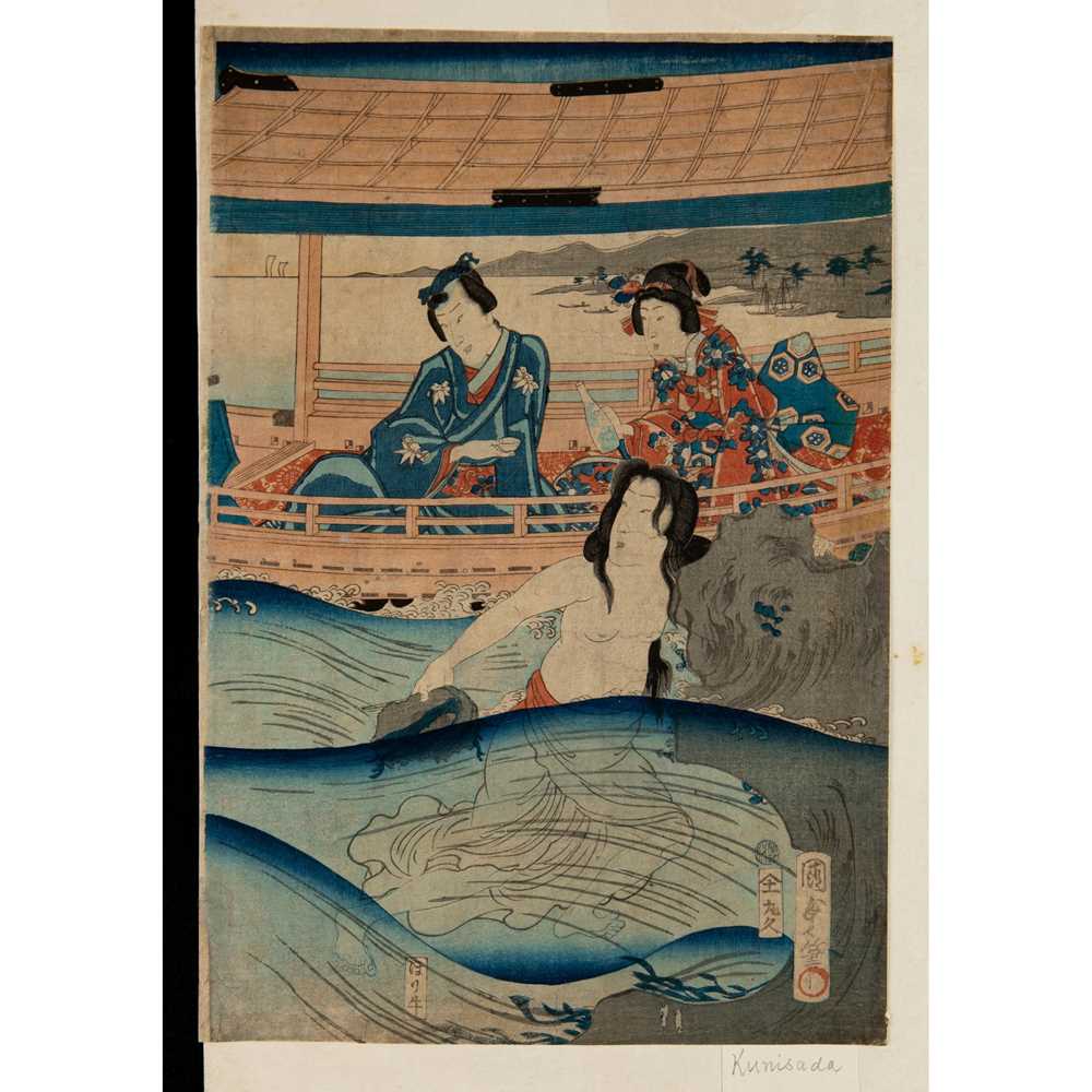 UTAGAWA KUNISADA II (1823-1880) EDO