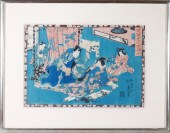 UTAGAWA KUNISADA JAPANESE WOOD
