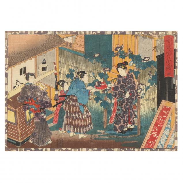 UTAGAWA KUNISADA (TOYOKUNI III)