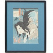 UTAGAWA KUNISADA, WOODBLOCK PR