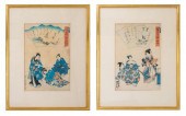 UTAGAWA KUNISADA WOODBLOCK PRI