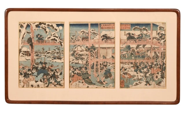 UTAGAWA KUNIYOSHI SIGNED SERIES