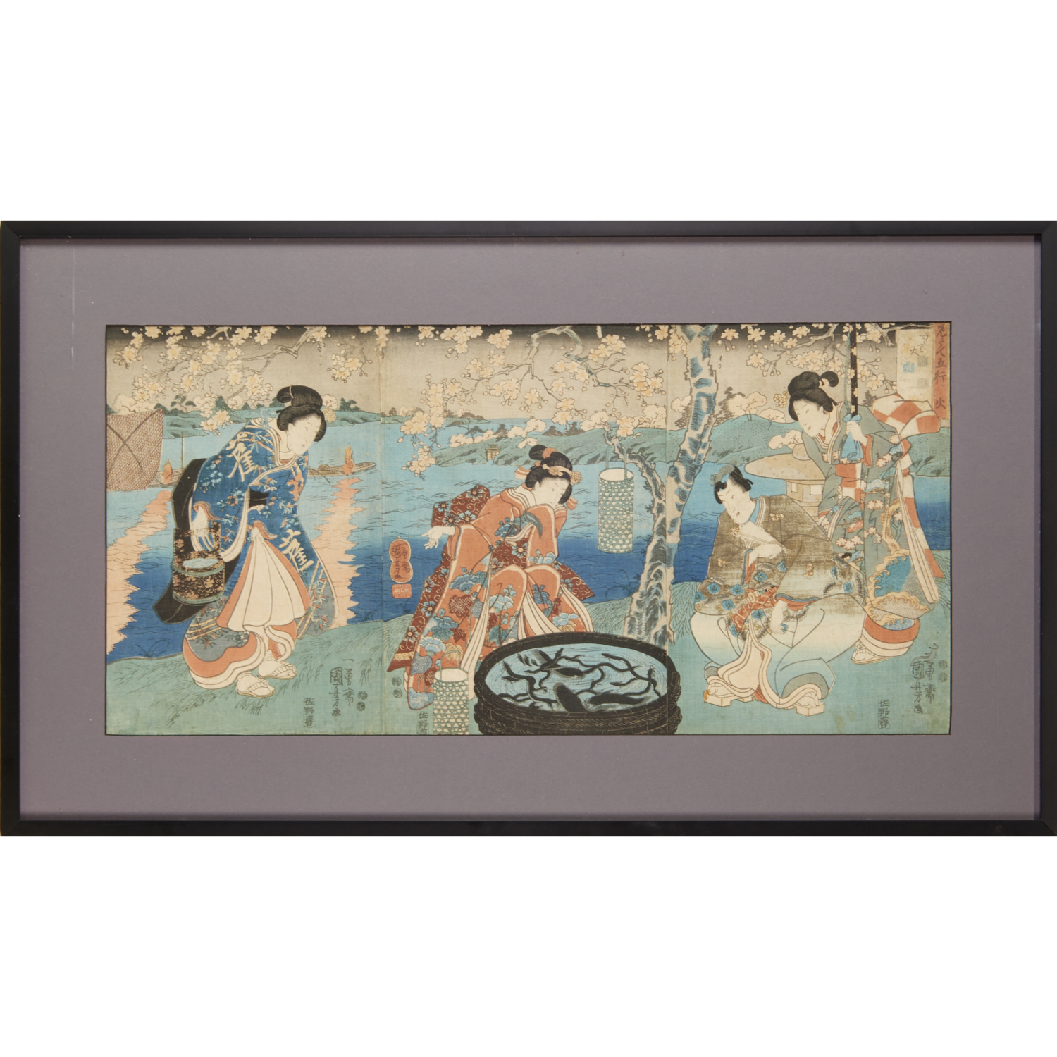 UTAGAWA KUNIYOSHI, TRIPTYCH