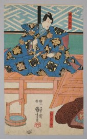 UTAGAWA KUNIYOSHI WOODBLOCK PR