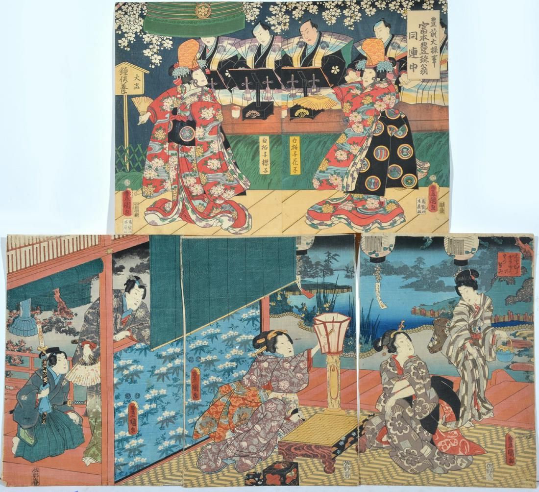 UTAGAWA KUNIYOSHI , WOODBLOCKS, 